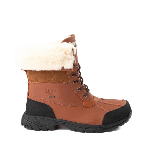 UGG Brown and Black Winter Boots - Picture 3 of 9